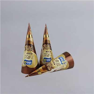 আইসক্রিম শঙ্কু মোড়ানো