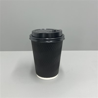 গরম পানীয়ের জন্য 12oz রিপল পেপার কাপ